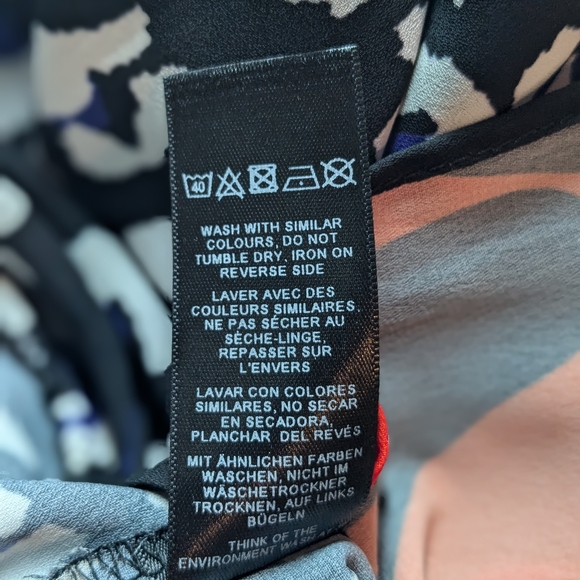 ASOS Multicolor Abstract Print Garment - Picture 6 of 7